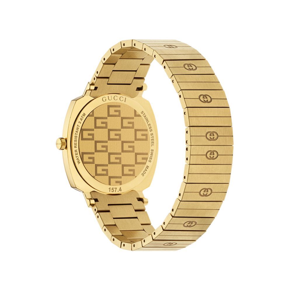 Gucci Gold-Tone Stainless Steel Dress Watch