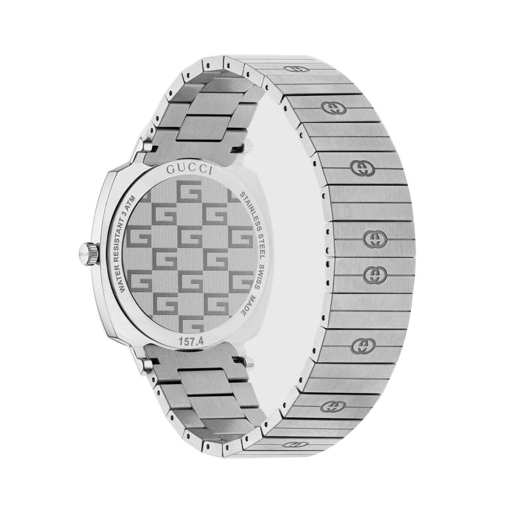 Gucci Stainless Steel Dress Watch in Gray
