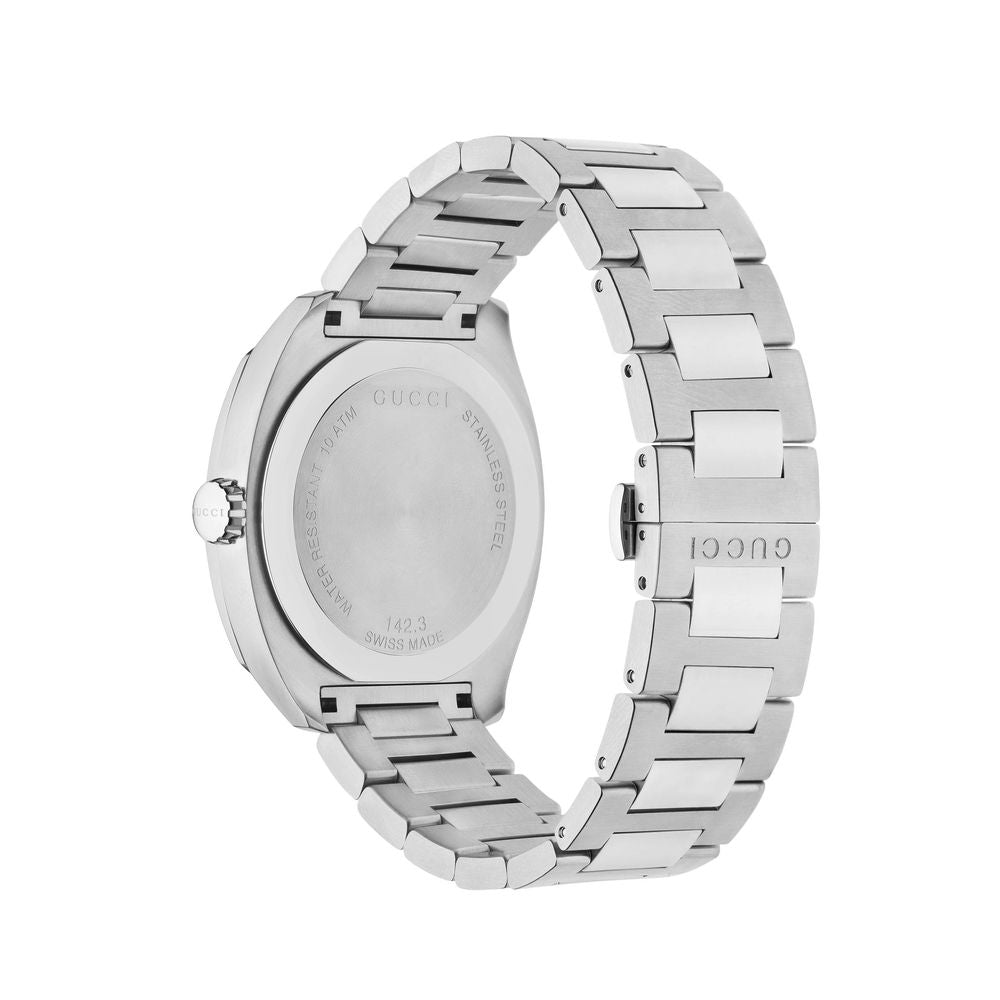 Gucci Stainless Steel Dress Watch with Blue Dial