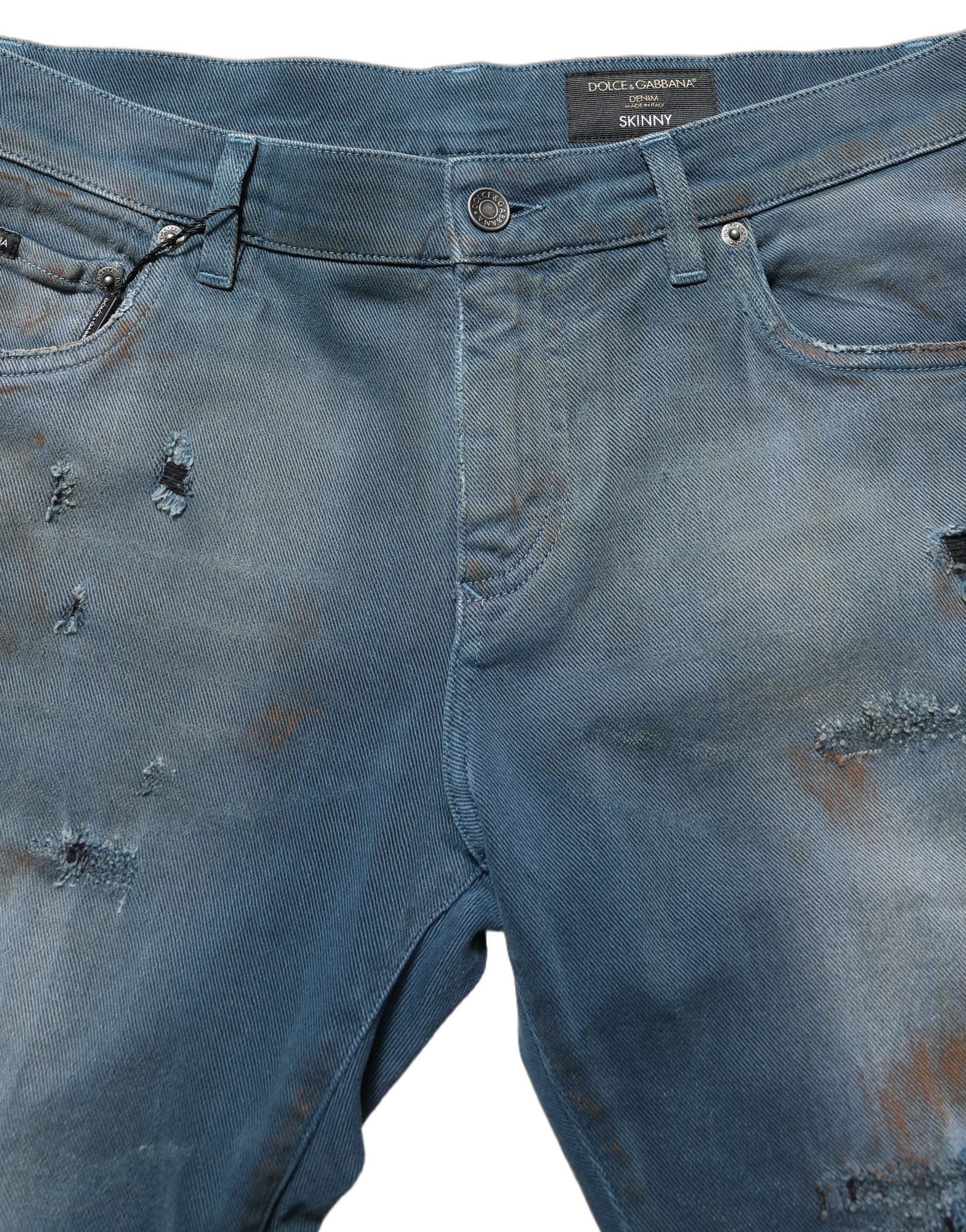Dolce & Gabbana Skinny Jeans από denim σε Μπλε