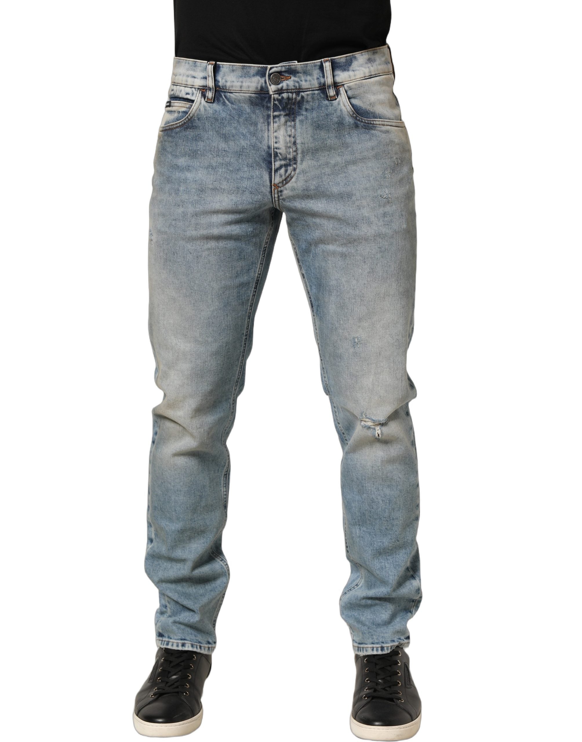 Dolce & Gabbana Jeans Ευθείας Γραμμής σε Μπλε