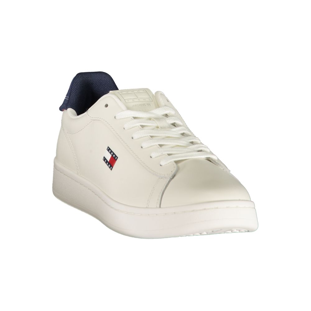 Tommy Hilfiger Λευκό Πολυουρεθανικό Sneaker