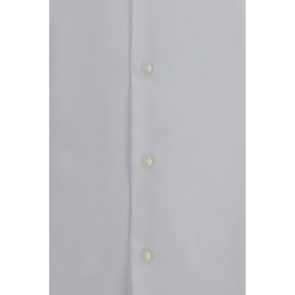 Hugo Boss Cotton Dress Shirt in White
