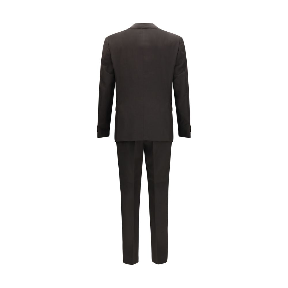 Hugo Boss Κοστούμι από 100% Merino Μαλλί σε Γκρι