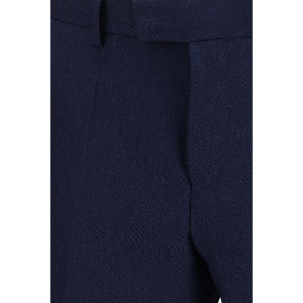 Hugo Boss Κοστούμι από Λινό σε Μπλε
