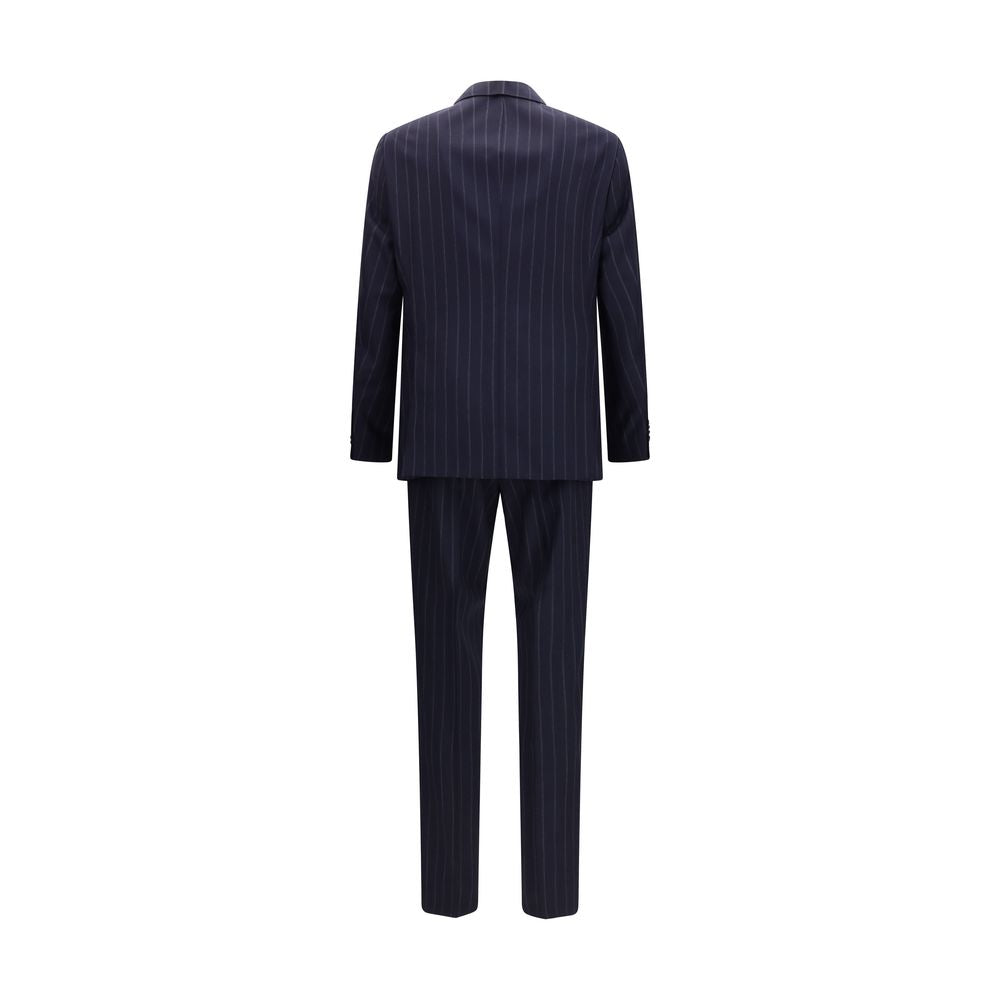 Hugo Boss Merino Wool Two-Piece Suit in Blue