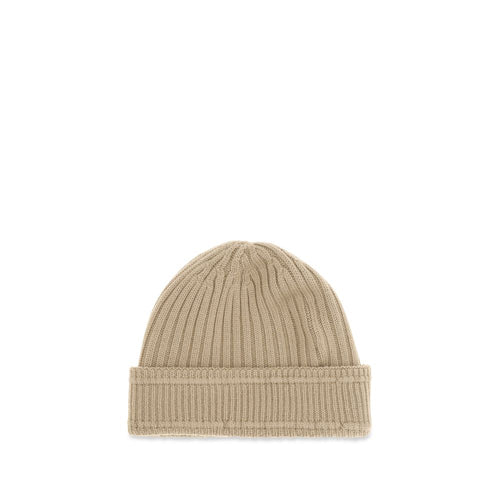 Burberry Beanie από 100% Merino Μαλλί σε Μπεζ