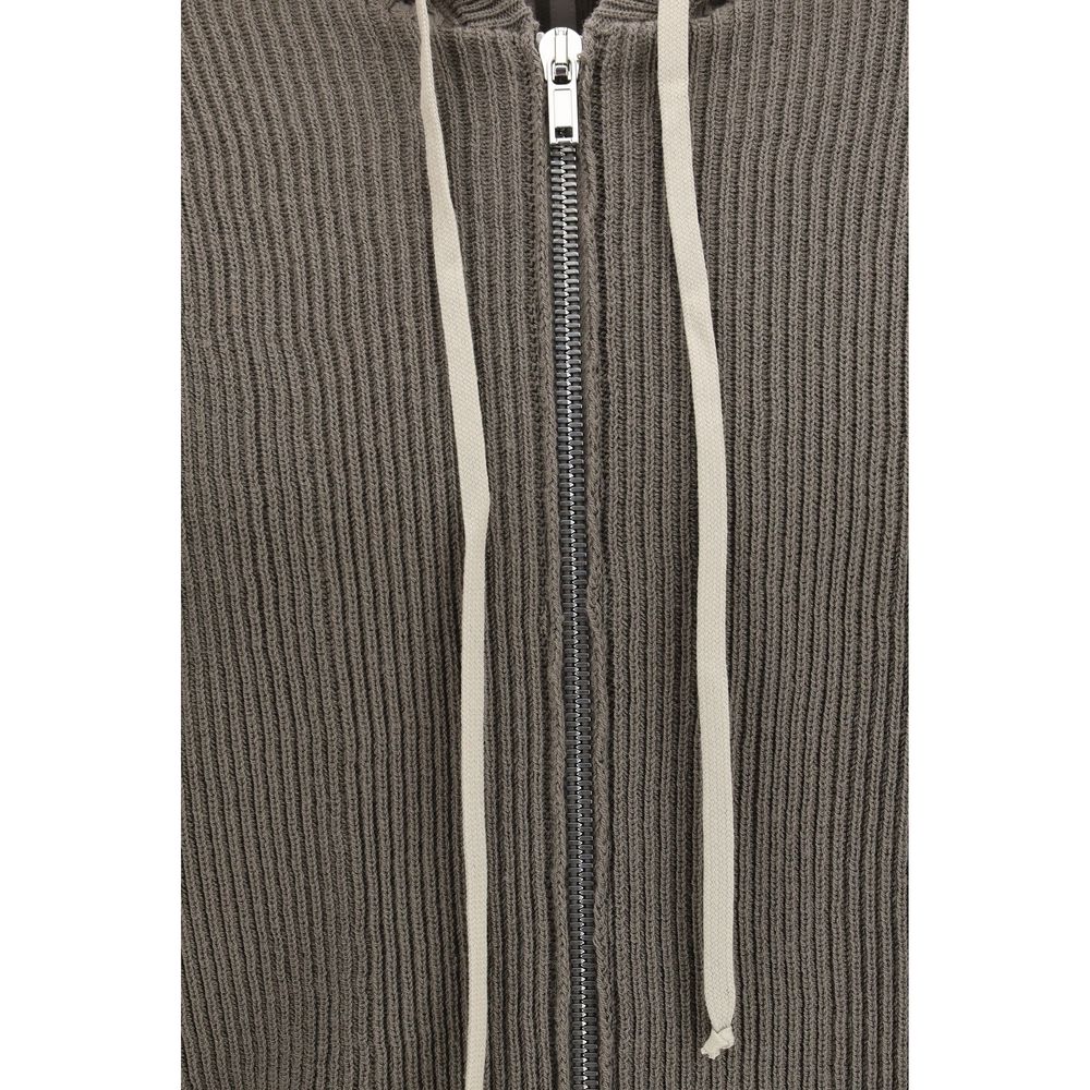 Gray Wool Oves Aries Hoodie