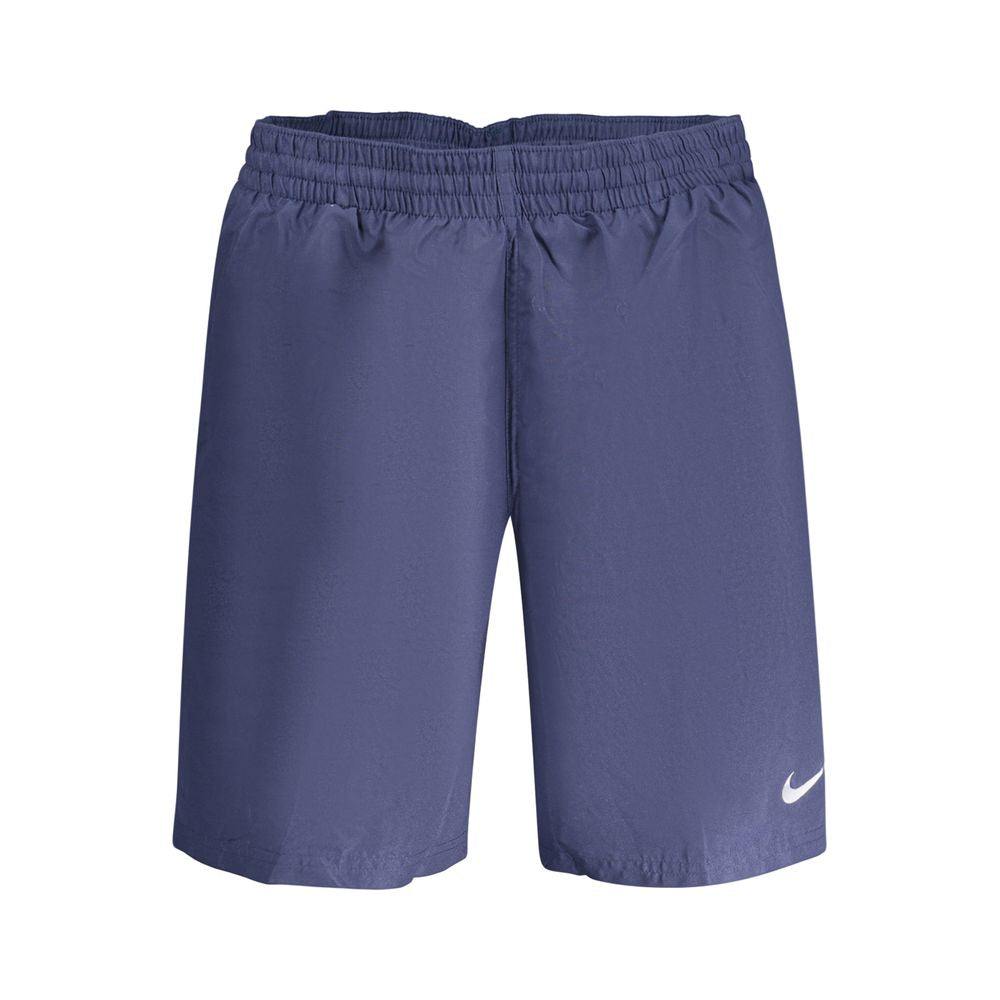 Nike Blue Polyester Swim Boxer