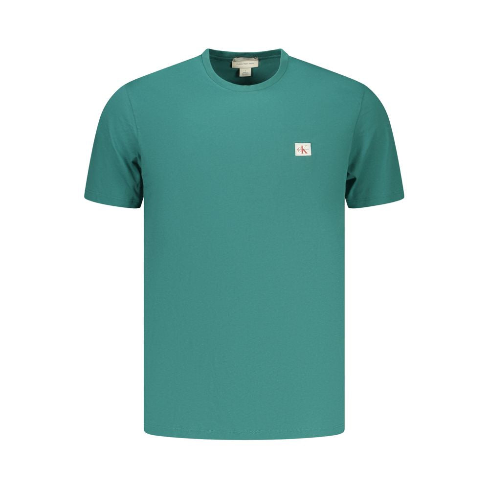 Green Cotton Men's T-Shirt mens luxury fashion - Mens Edit