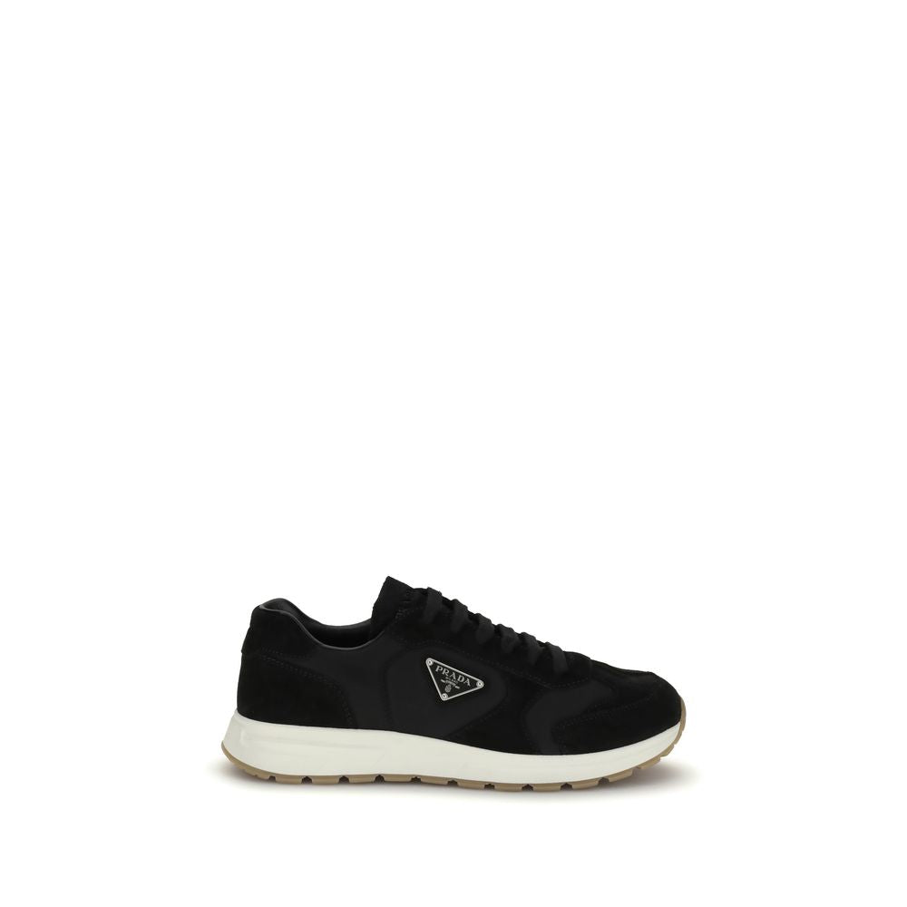 Black Recycled Polyamide Athletic Sneakers mens luxury fashion - Mens Edit
