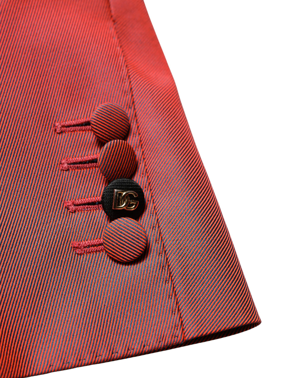 Dolce & Gabbana Virgin Wool Blazer in Red