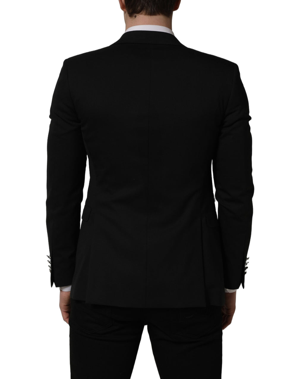 Dolce & Gabbana Single Breasted Blazer in Black