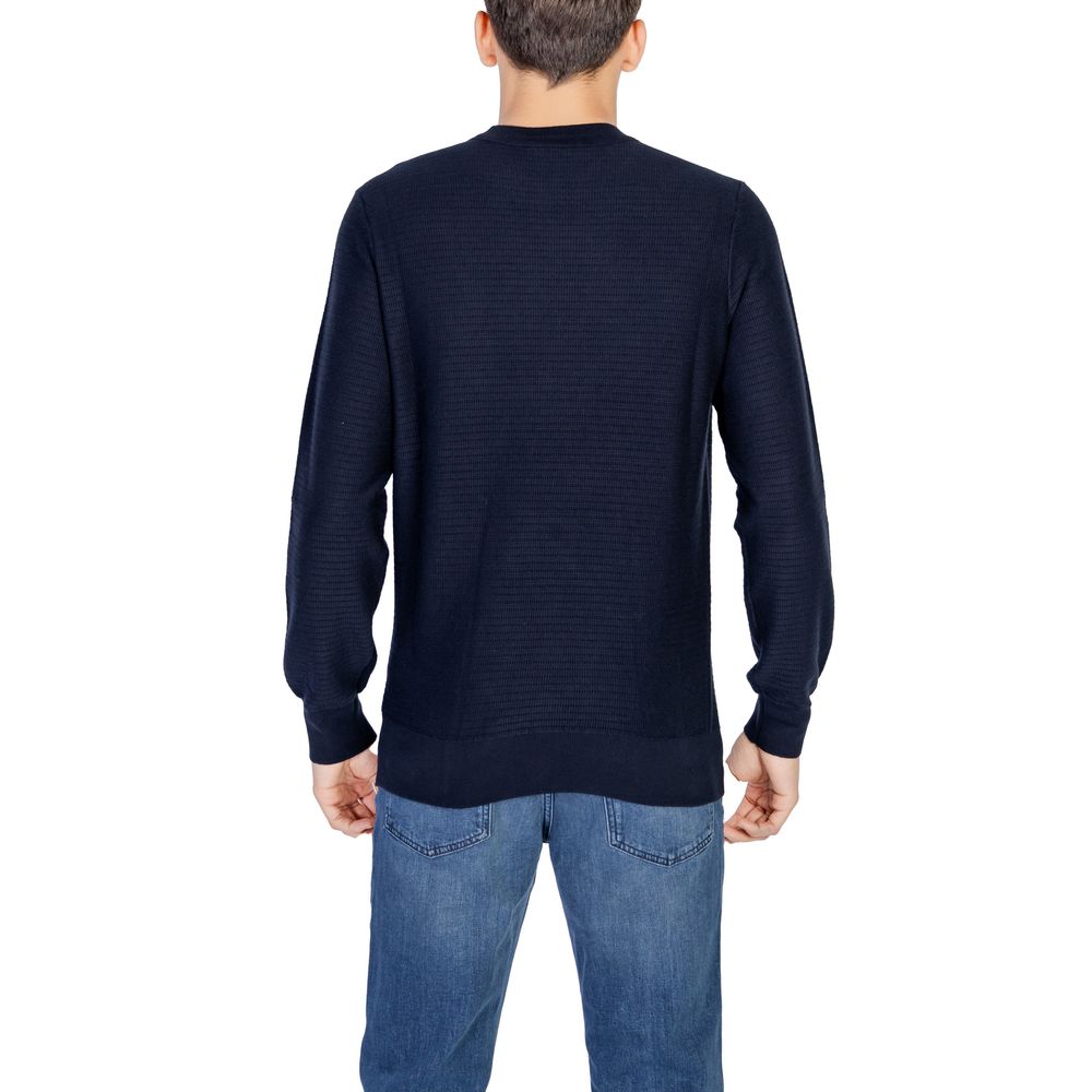 Hugo Boss Cotton Sweatshirt in Blue