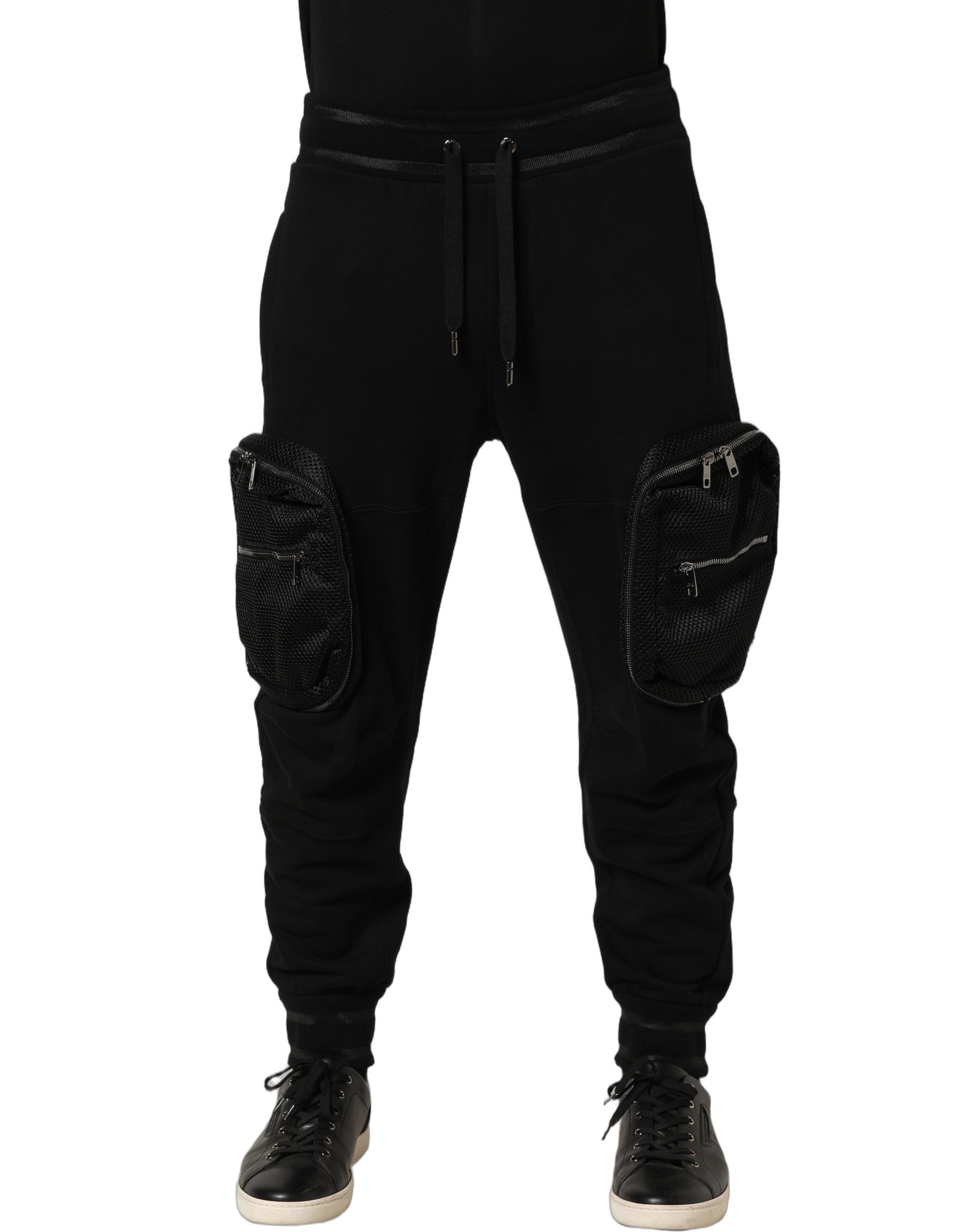 Dolce & Gabbana Cargo Jogger Παντελόνι σε Μαύρο