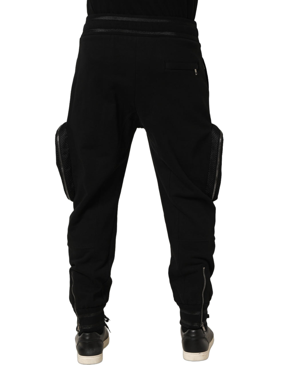 Dolce & Gabbana Cargo Jogger Sweatpants in Black