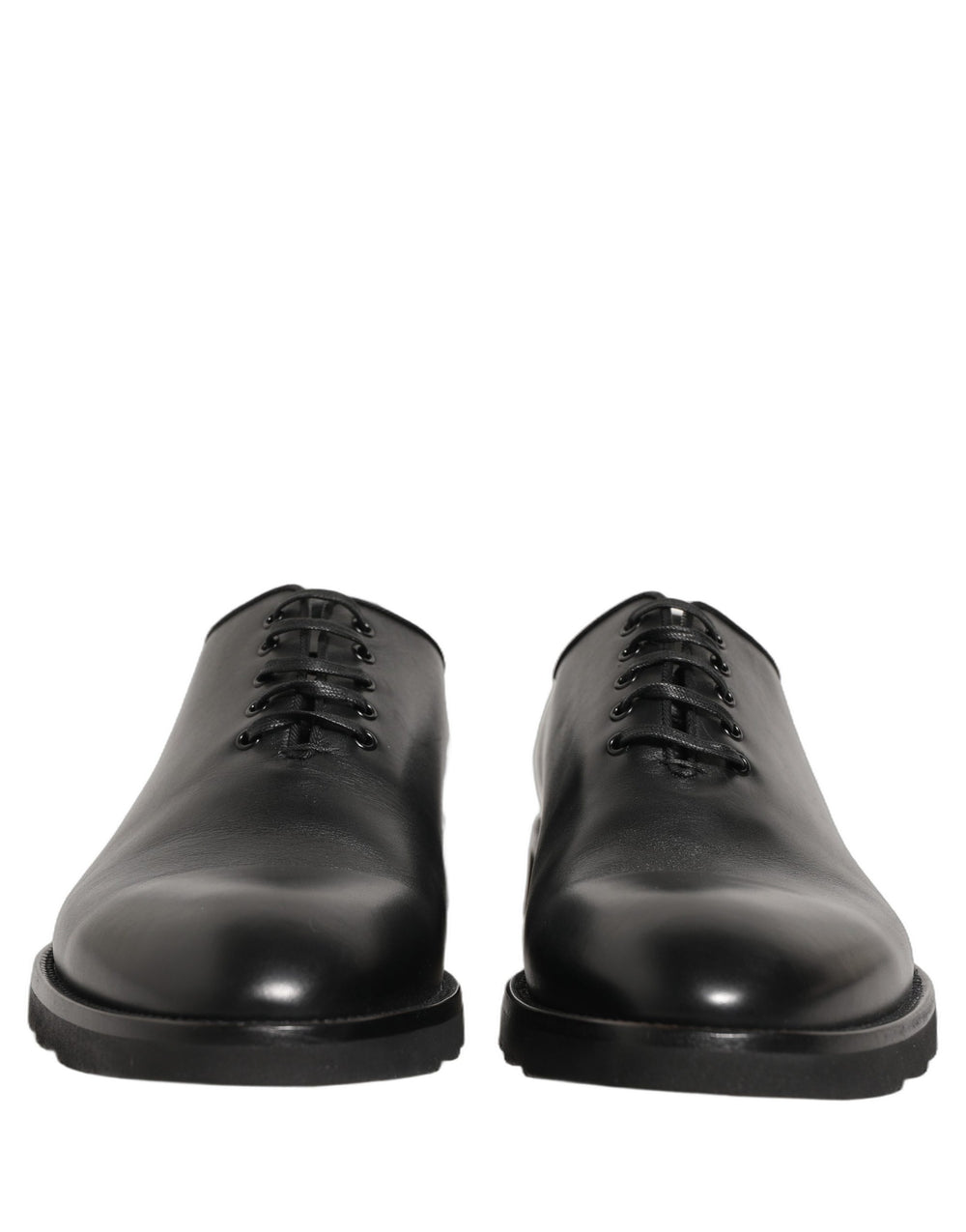 Dolce & Gabbana Calf Leather Oxford Shoes in Black