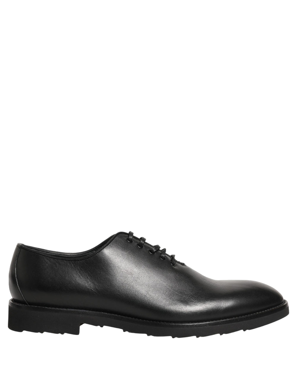 Dolce & Gabbana Calf Leather Oxford Shoes in Black