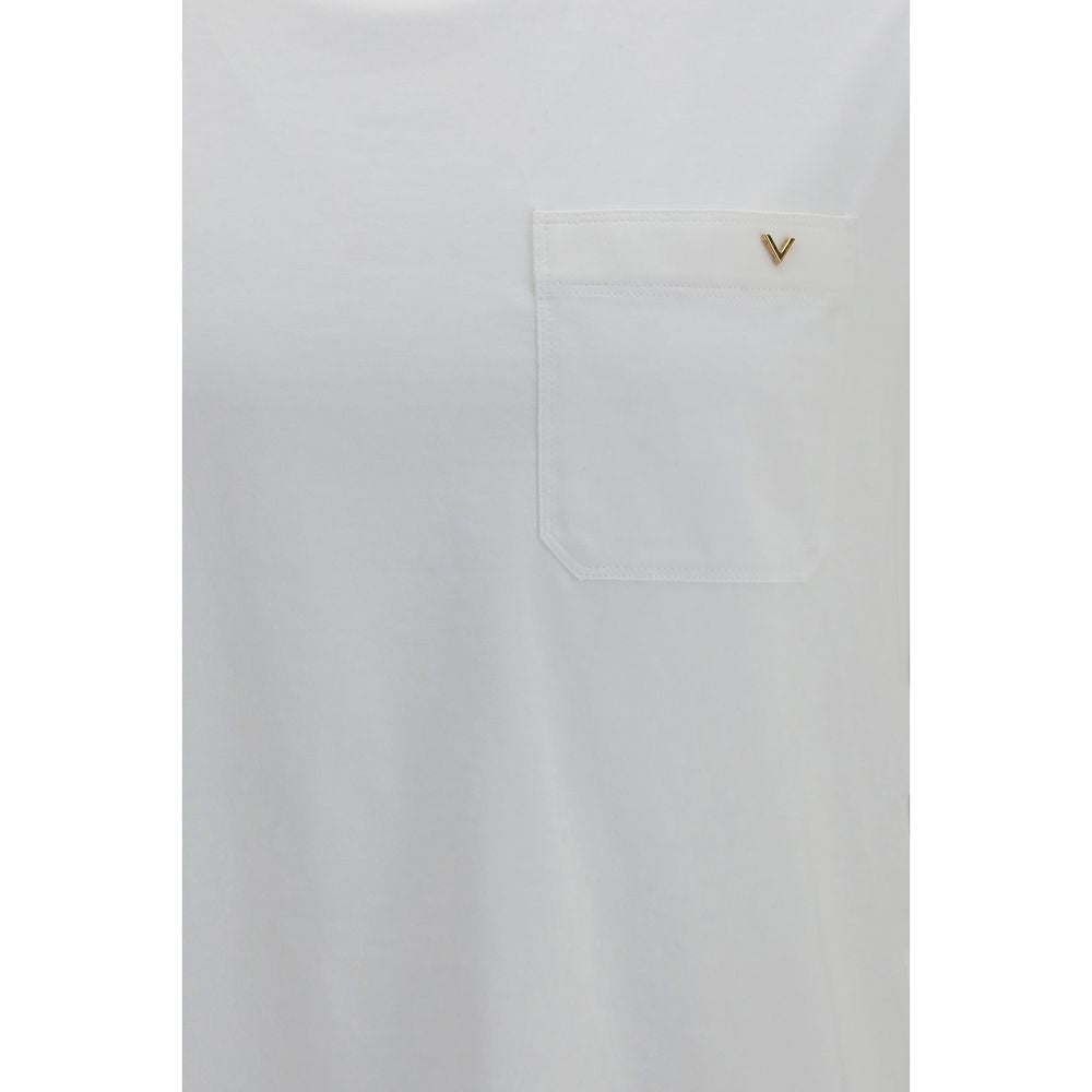 Valentino 100% Cotton T-Shirt in White
