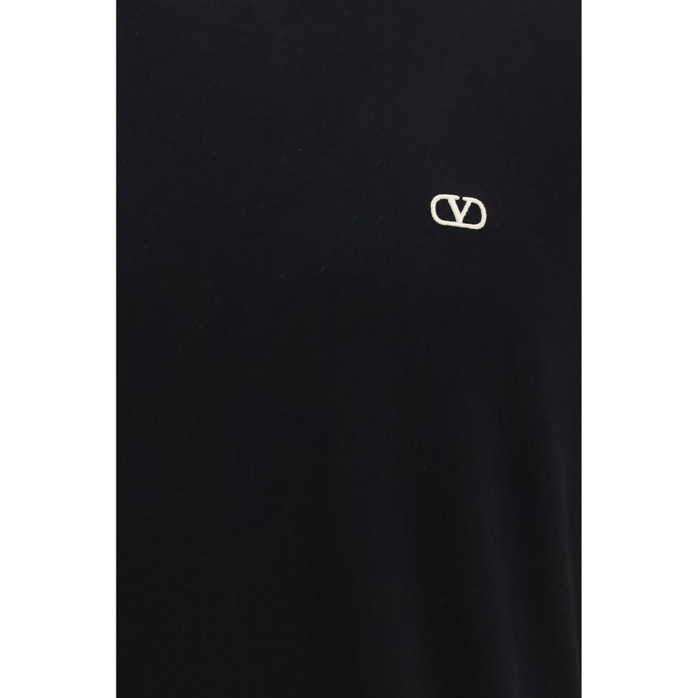 Valentino 100% Cotton T-Shirt in Black