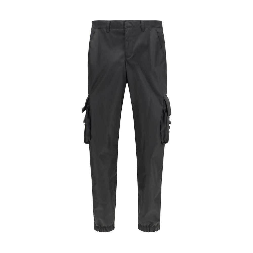 Black Polyamide Cargo Pants mens luxury fashion - Mens Edit