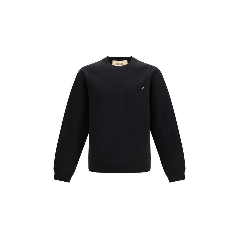 Black Cotton Sweatshirt mens luxury fashion - Mens Edit