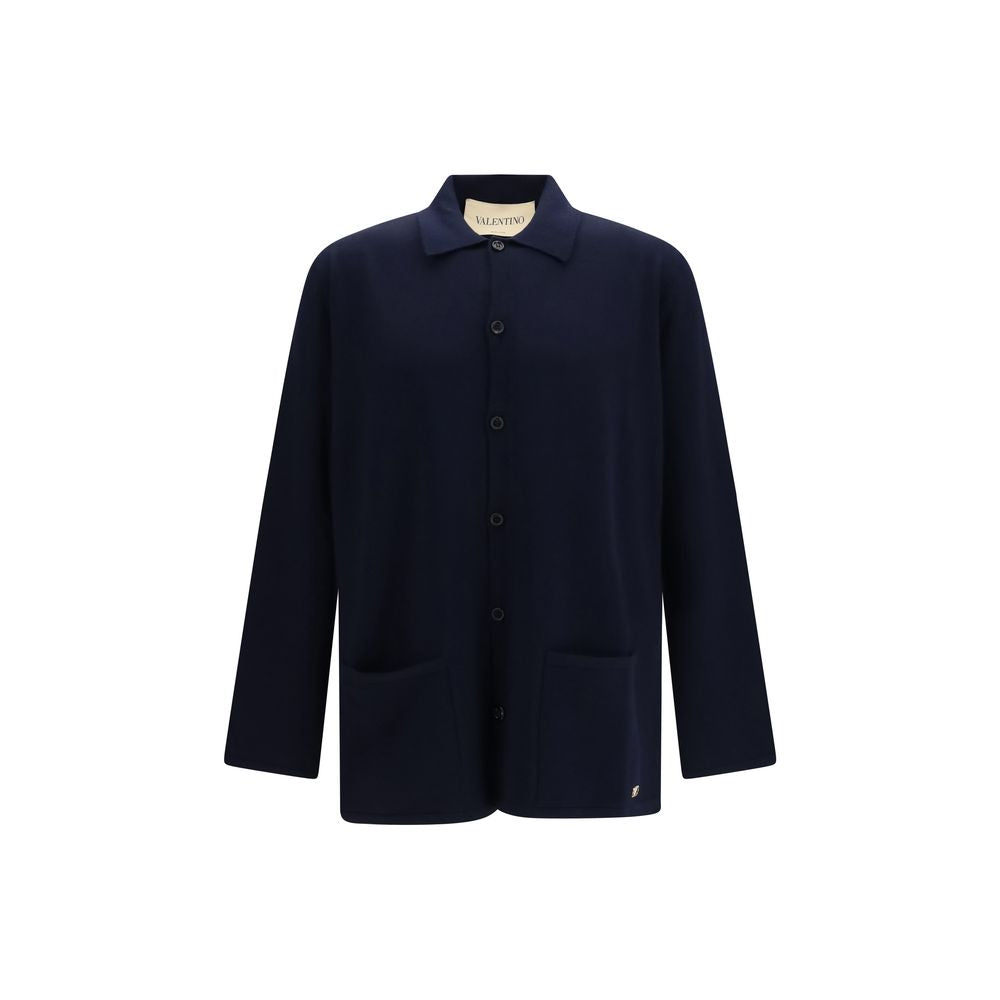 Blue Wool Oves Aries Cardigan mens luxury fashion - Mens Edit