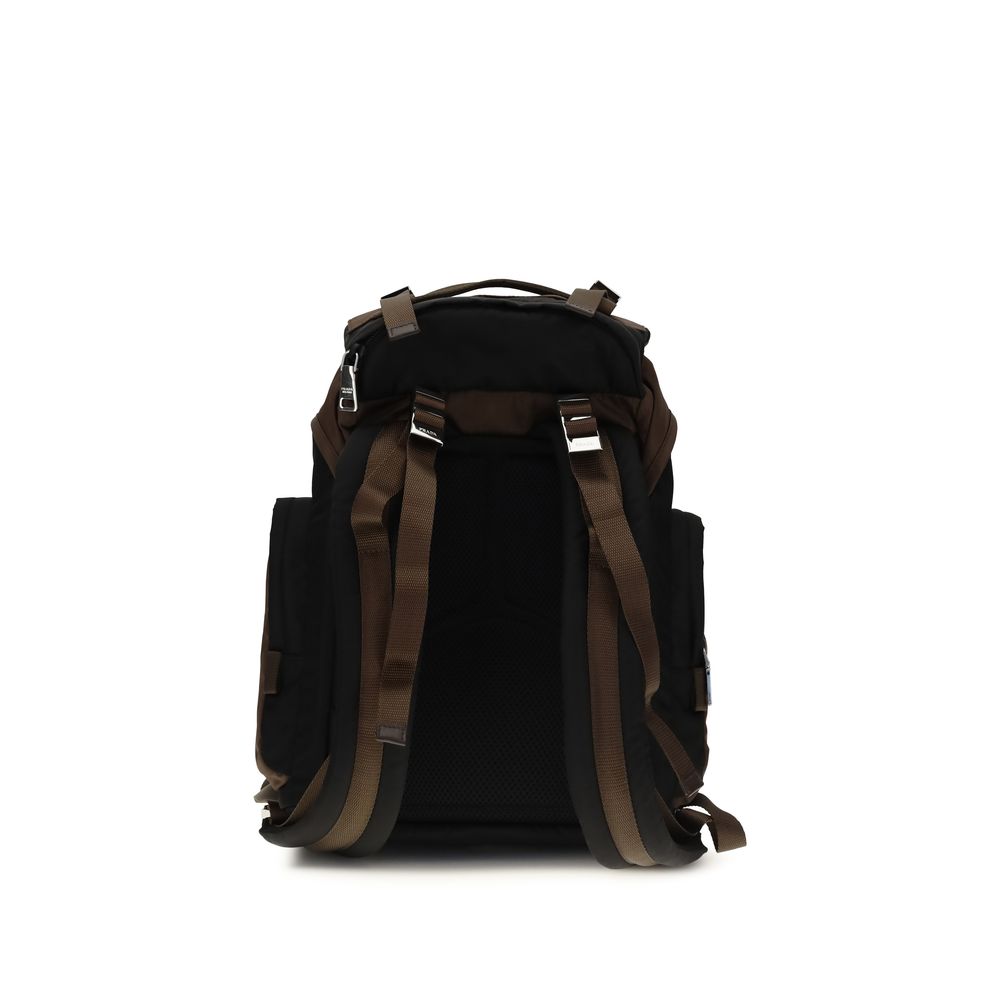 Prada Re-Nylon Backpack in Brown