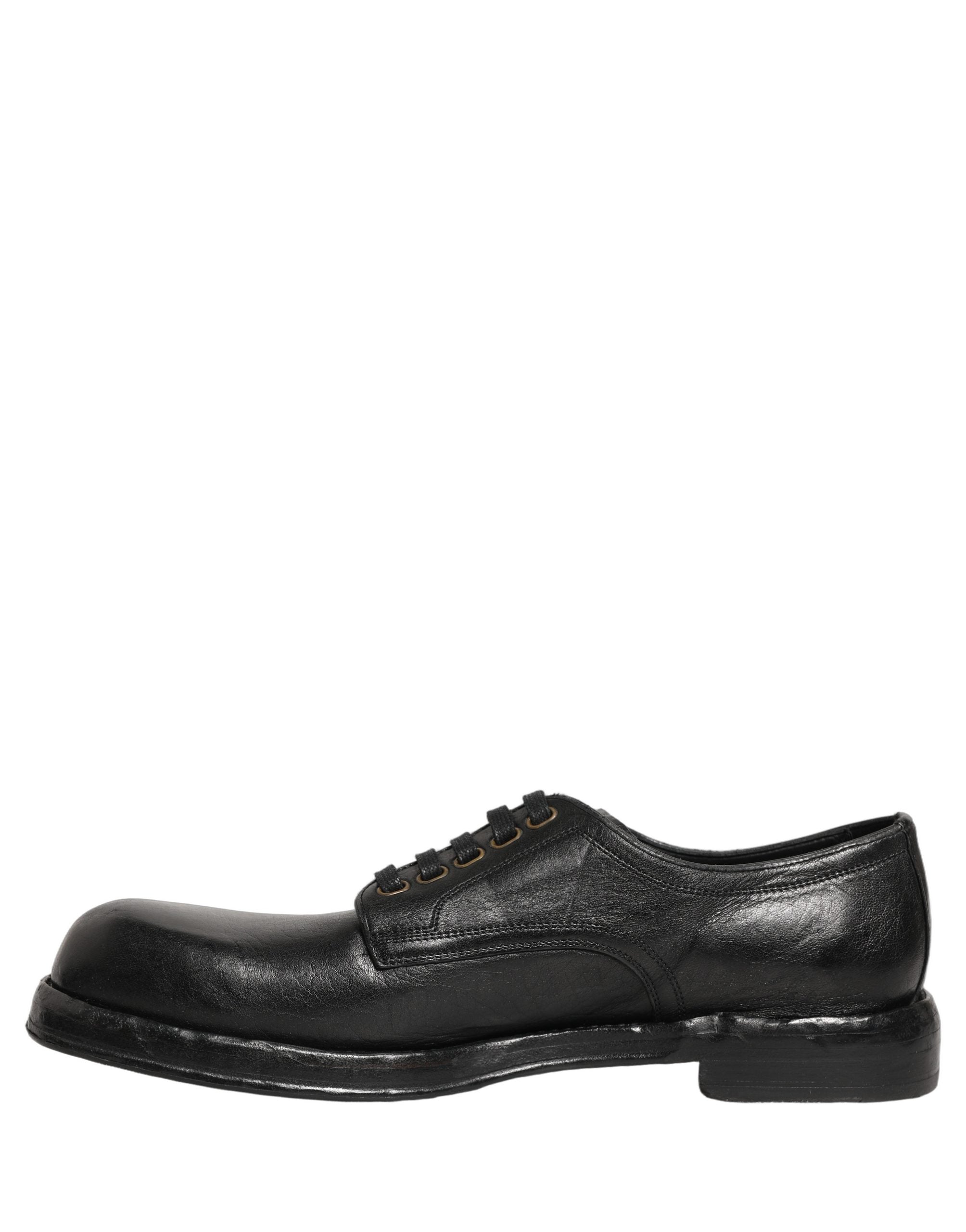 Black Leather Lace Up Derby Dress Men Shoes mens luxury fashion - Mens Edit