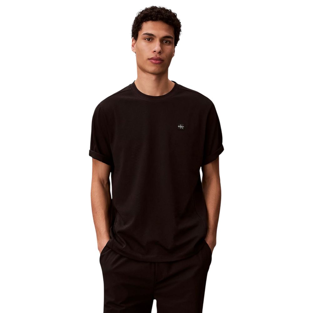 Black Cotton T-Shirt mens luxury fashion - Mens Edit