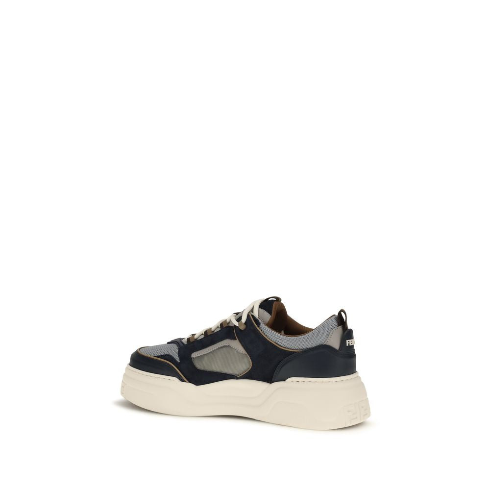 Fendi Multicolor Calf Leather Sneakers