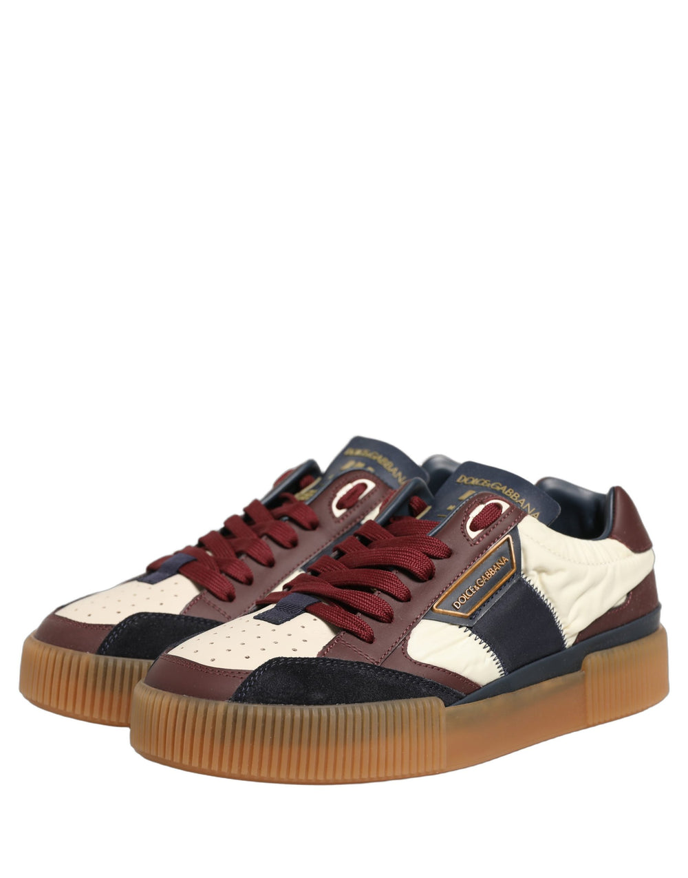 Dolce & Gabbana MIAMI Δερμάτινα Sneakers σε Πολύχρωμο