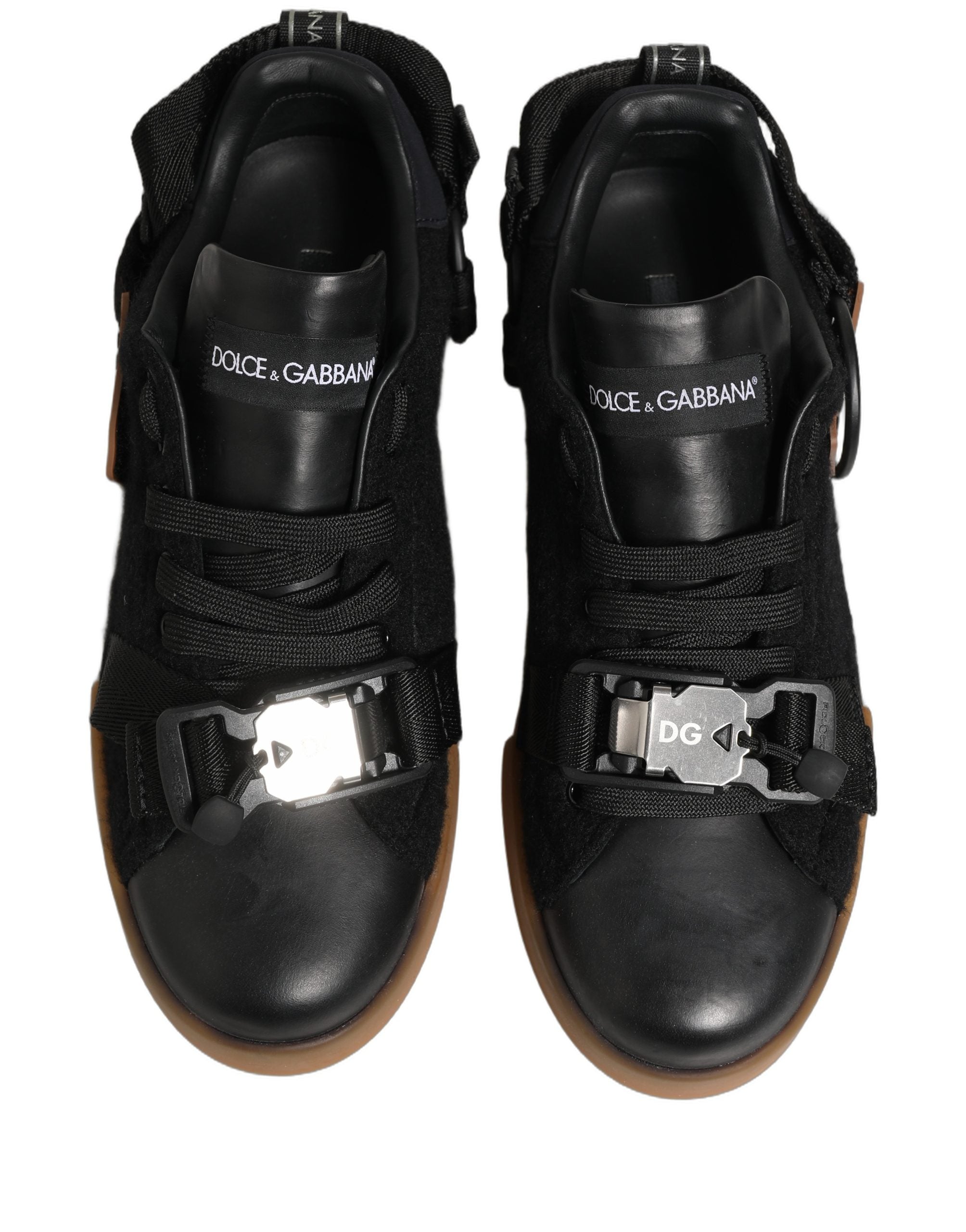 Black Leather Low Trainers Men Sneakers Shoes mens luxury fashion - Mens Edit