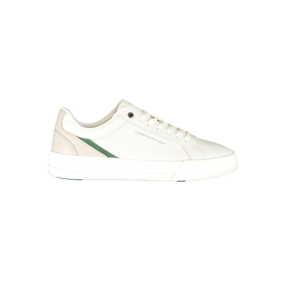 Bianco Polyurethane Uomo Sneaker mens luxury fashion - Mens Edit