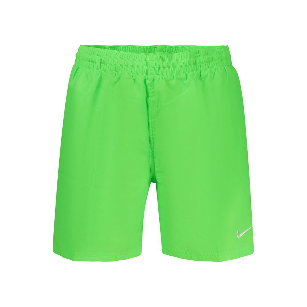 Nike Green Polyester Swim Boxer
