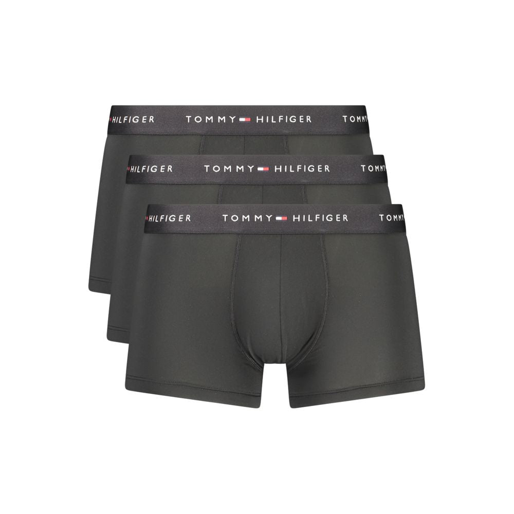 Black Polyester Men's Boxer mens luxury fashion - Mens Edit