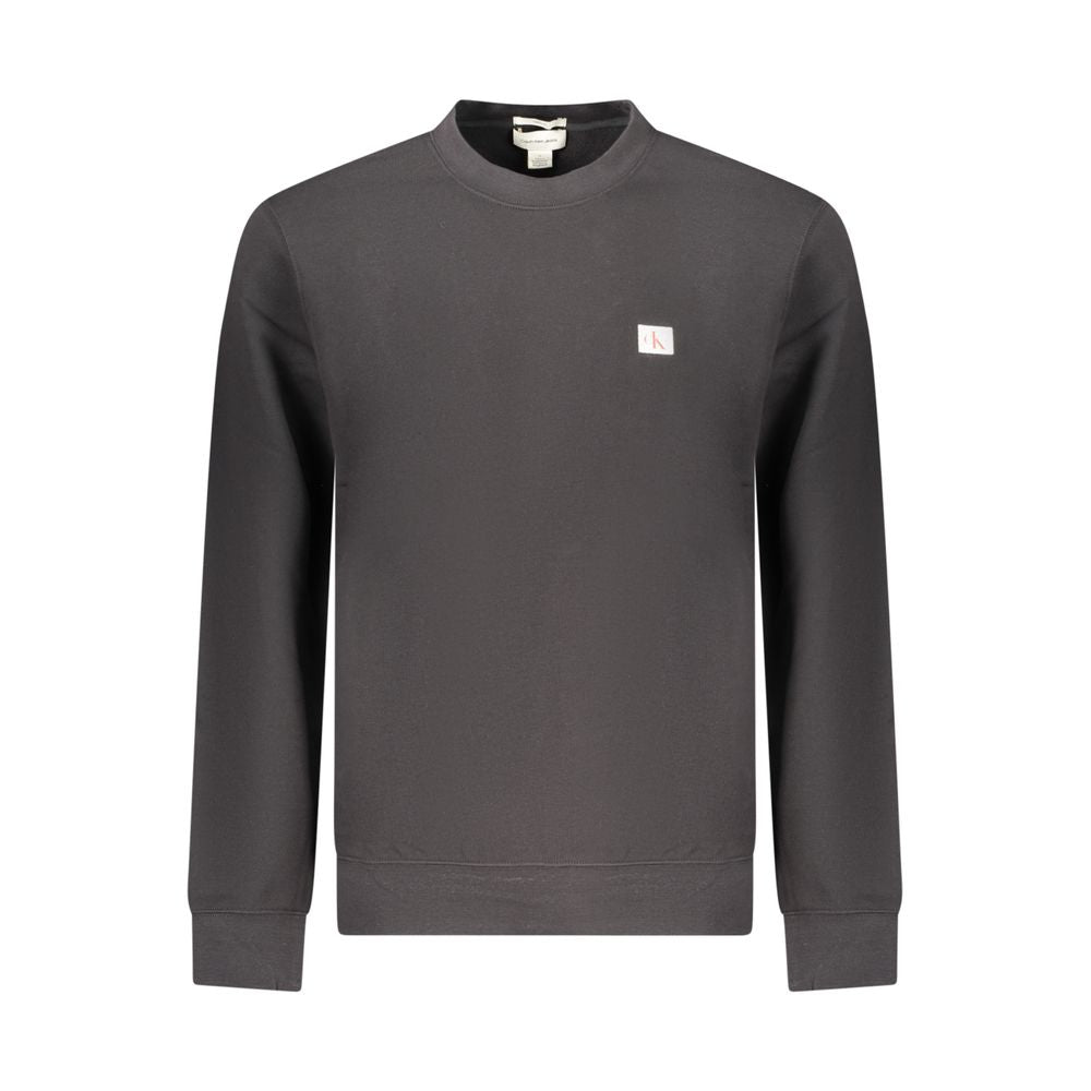 Black Cotton Men's Sweatshirt mens luxury fashion - Mens Edit