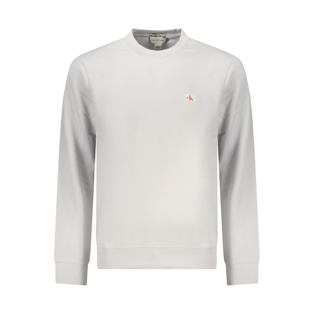 Gray Cotton Men Sweatshirt mens luxury fashion - Mens Edit