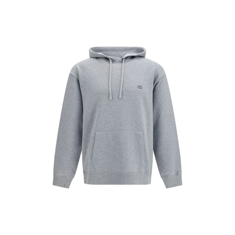 Valentino 100% Cotton Hoodie in Gray mens luxury fashion - Mens Edit