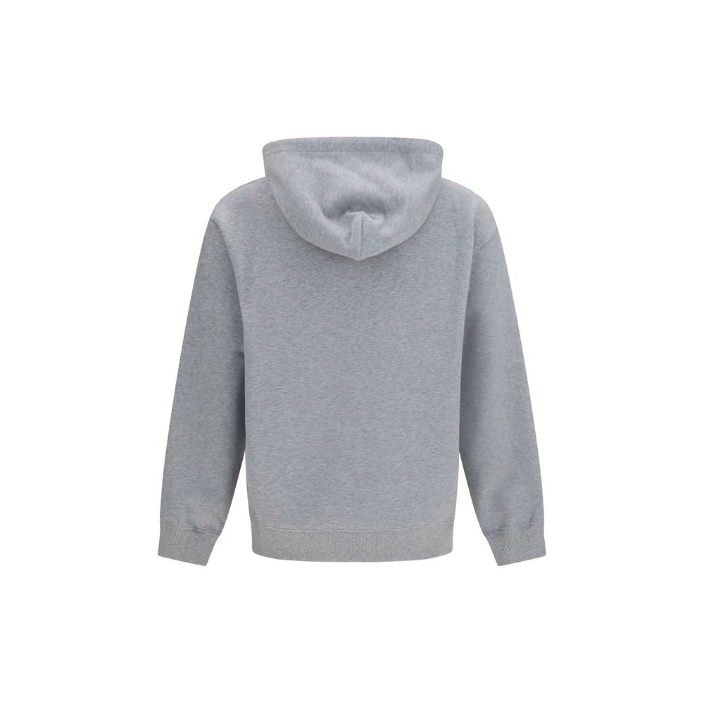 Valentino 100% Cotton Hoodie in Gray