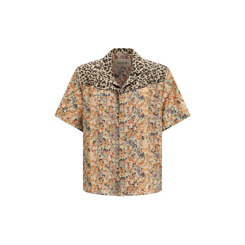 Multicolor Silk Pattern Shirt mens luxury fashion - Mens Edit