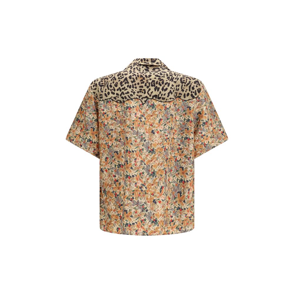 Valentino 100% Silk Shirt in Multicolor