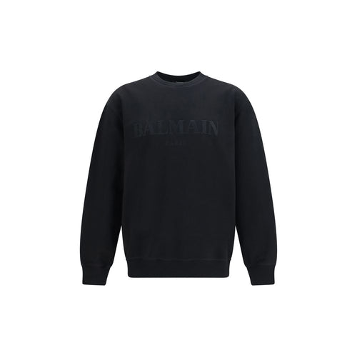 Black Cotton Sweatshirt mens luxury fashion - Mens Edit
