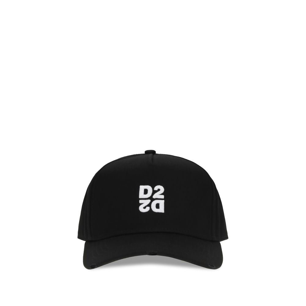 Black Cotton Cap (Baseball Hat) mens luxury fashion - Mens Edit