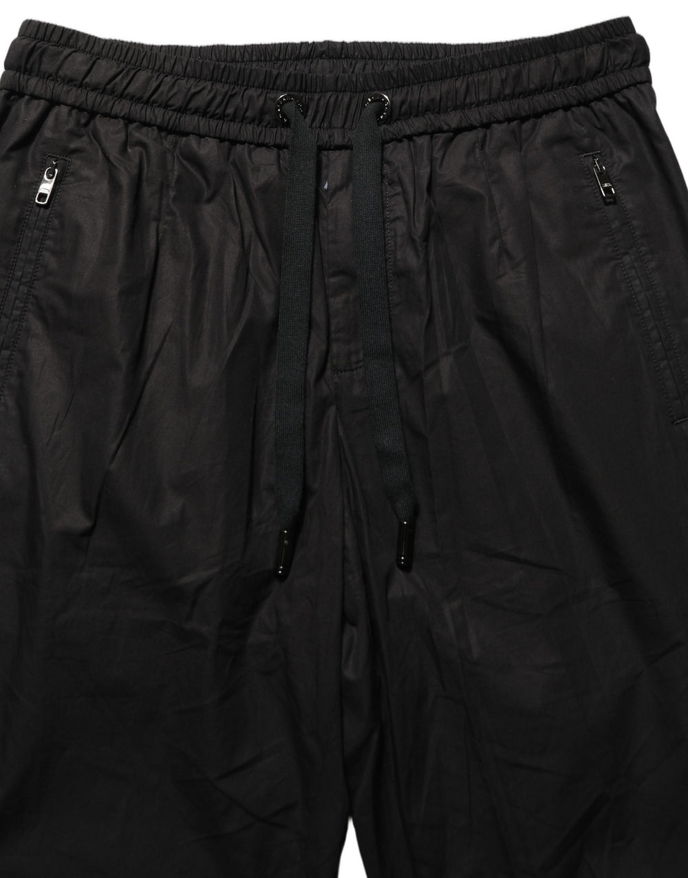 Dolce & Gabbana Cotton Jogger Trousers in Black