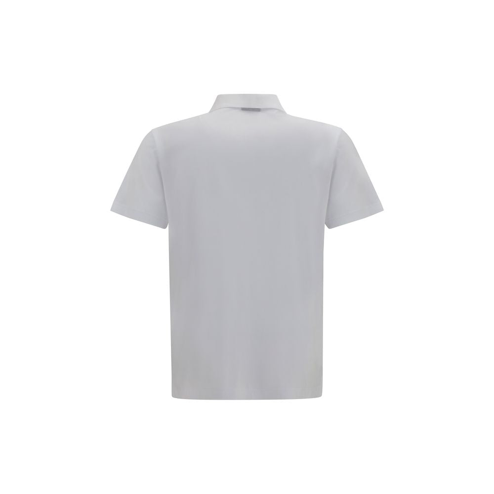 Gucci 100% Cotton Polo Shirt in White