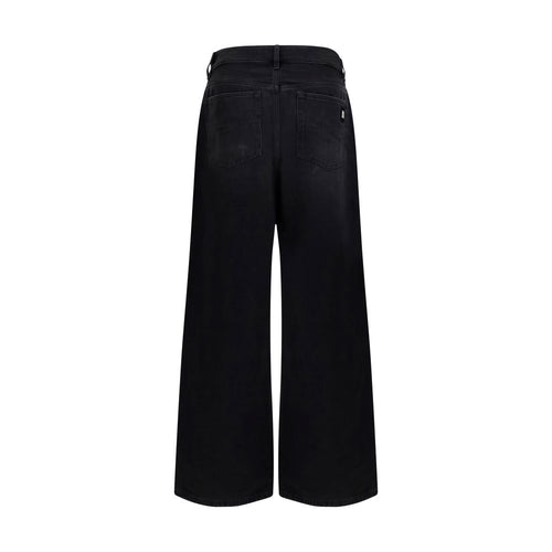 Amiri Jeans από 100% βαμβάκι σε Μαύρο