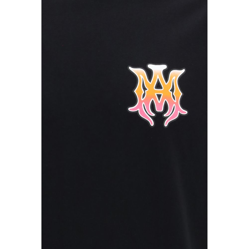 Amiri 100% Cotton T-Shirt in Black