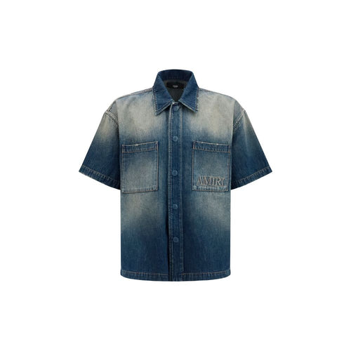 Blue Denim Shirt mens luxury fashion - Mens Edit