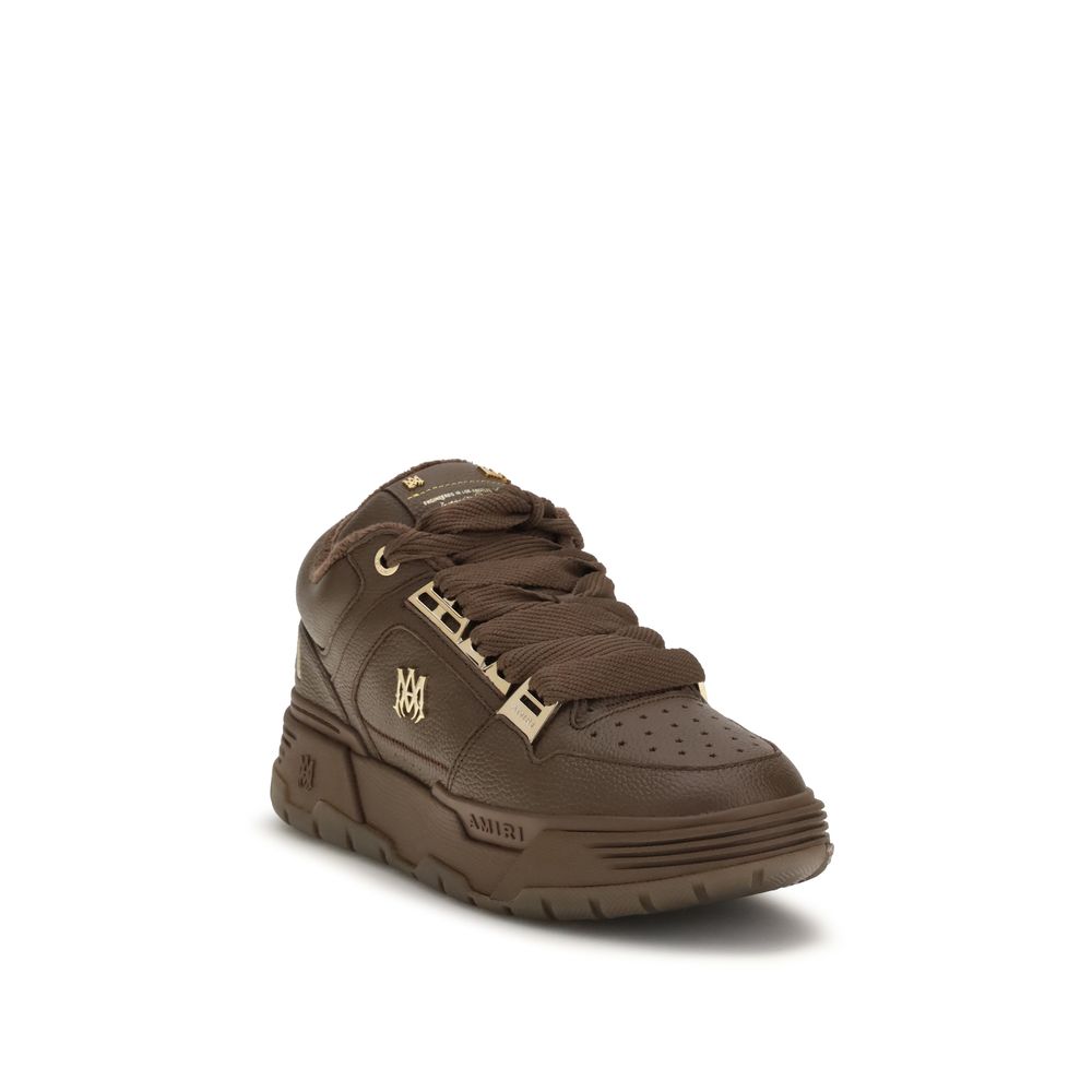 Amiri Sneakers από δέρμα μοσχαριού σε Καφέ